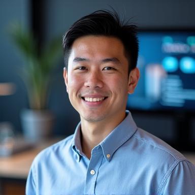 Headshot of Daniel Lee, Digital Marketing Strategist at Monsoon Digital